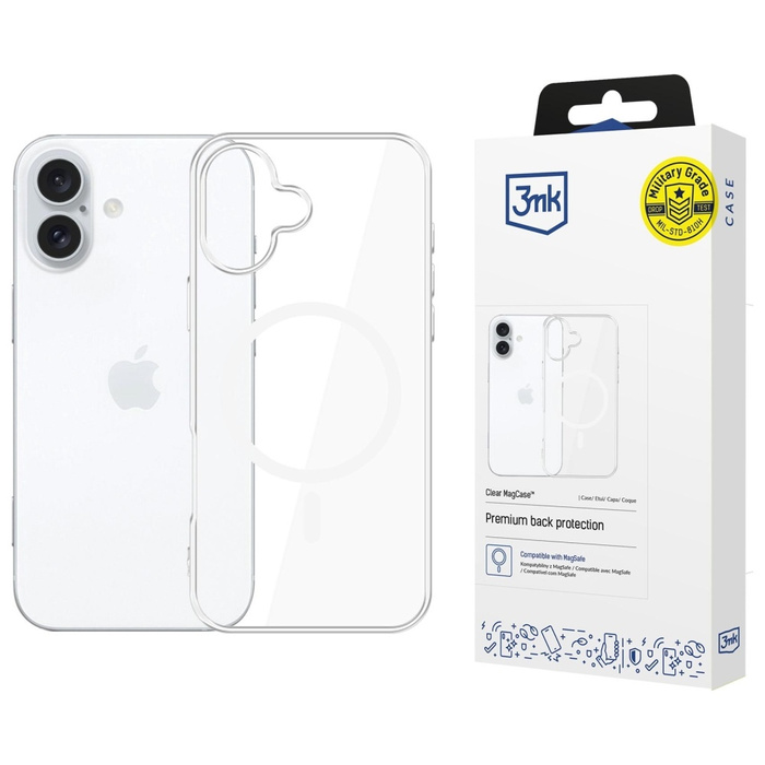 Etui 3MK Clear MagCase do Apple iPhone   17