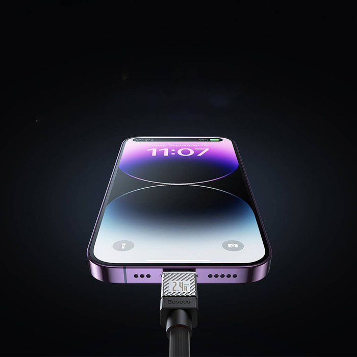 Kabel USB C - Lightning 20W 2m Baseus CoolPlay - czarny