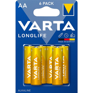 VARTA bateria alkaliczna R6 (AA) Longlife 6 szt