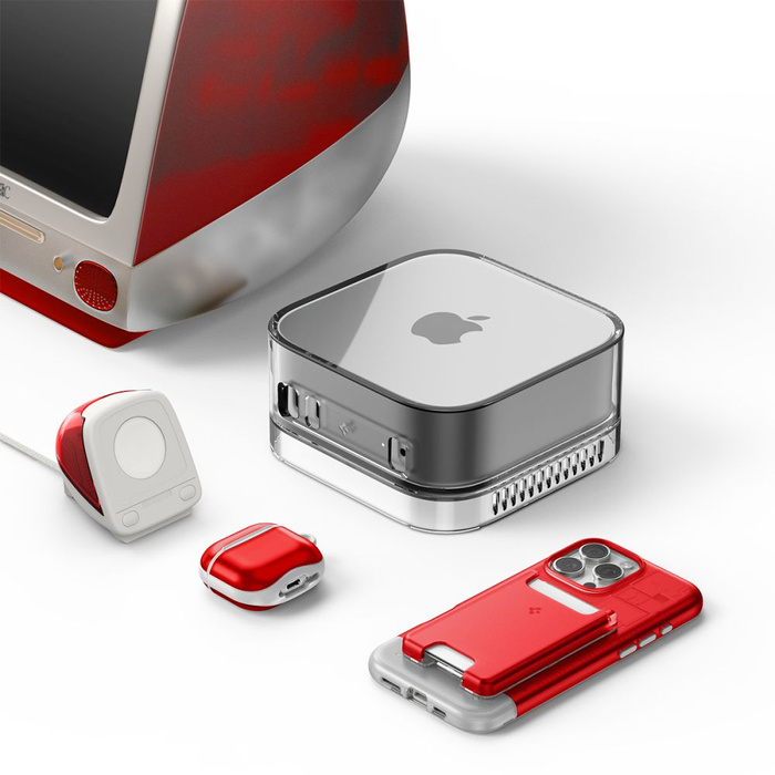 PODSTAWKA SPIGEN CLASSIC C1 APPLE WATCH STAND RUBY