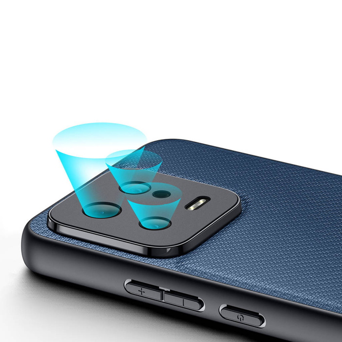 Etui Dux Ducis Fino etui do Xiaomi 13 pokrowiec z silikonową ramką niebieskie Case