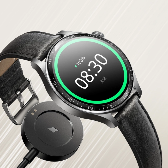 Smartwatch Joyroom Classic Series JR-FC2 Pro z funkcją odbierania połączeń - ciemnoszary