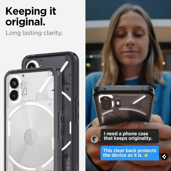 Etui Spigen Ultra Hybrid Nothing Phone 2 Space Crystal
