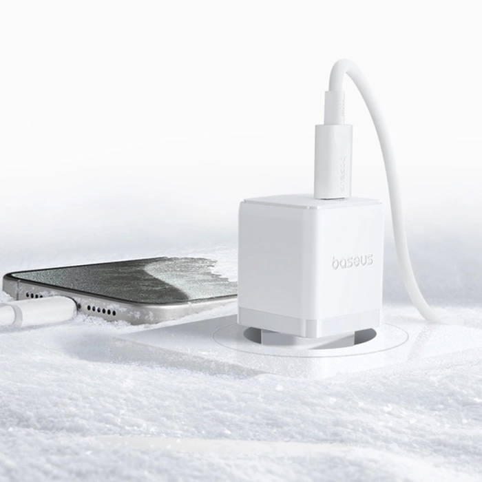 Ładowarka sieciowa Baseus Palm 20W USB-C - biała