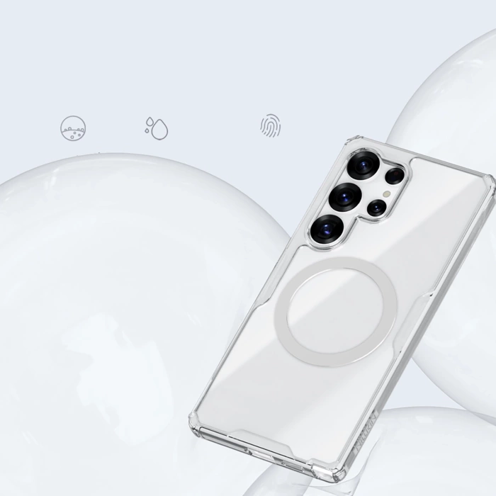 NILLKIN NATURE PRO MAGNETIC SAMSUNG S25 ULTRA, CLEAR / PRZEŹROCZYSTY