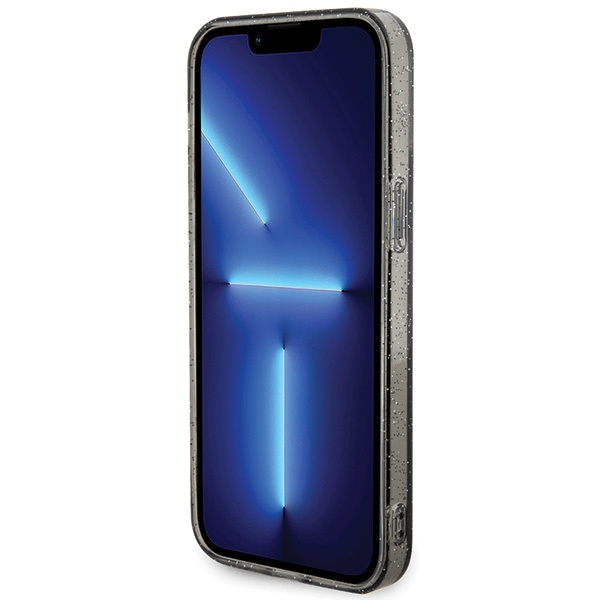 Etui Karl Lagerfeld KLHMP15XHGKCNOK iPhone 15 Pro Max 6.7" czarny/black hardcase Karl&Choupette Glitter MagSafe Case