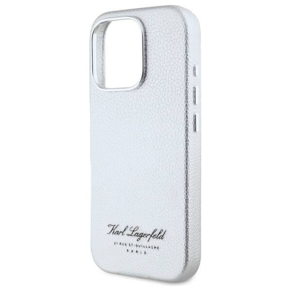 Etui Karl Lagerfeld iPhone 16 Pro Max 6,9" hardcase szary/grey hotel RSG