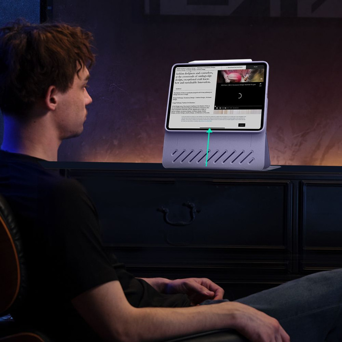 Etui Esr Shift Magnetic iPad Air 10.9 4 / 5 / 6 / 2020-2024 Purple Case