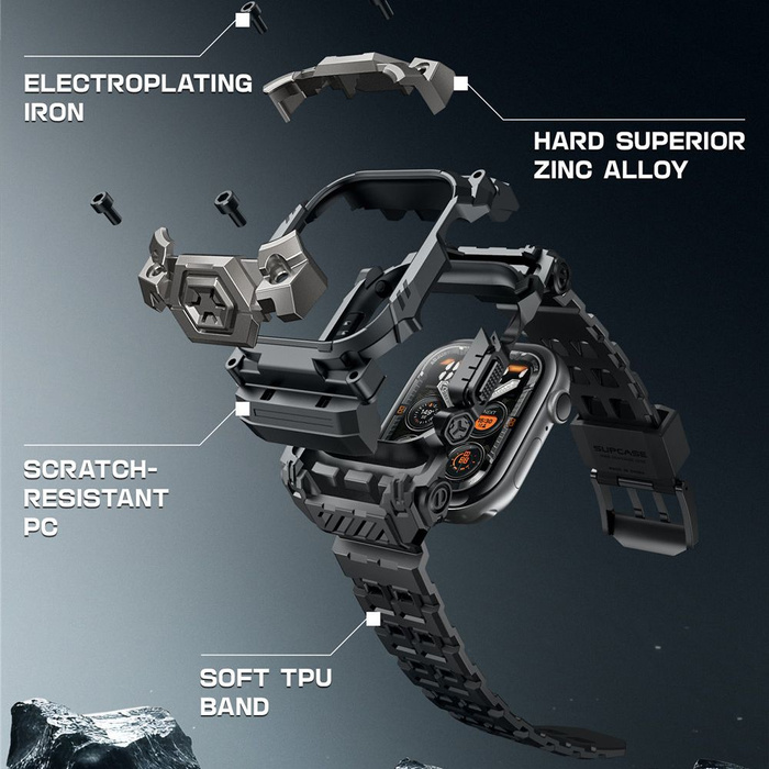 SUPCASE UB ORE APPLE WATCH 10 (46 MM) BLACK