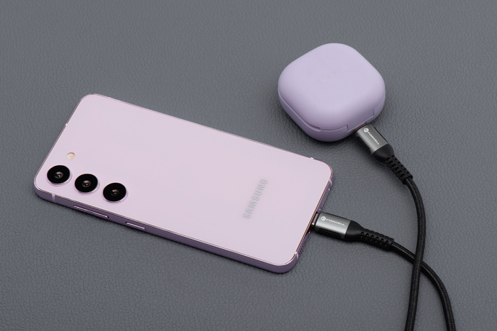 Kabel USB C do USB C Forcell F-Energy QC4.0 PD 5A 240W Cafule 2 m C263 czarny