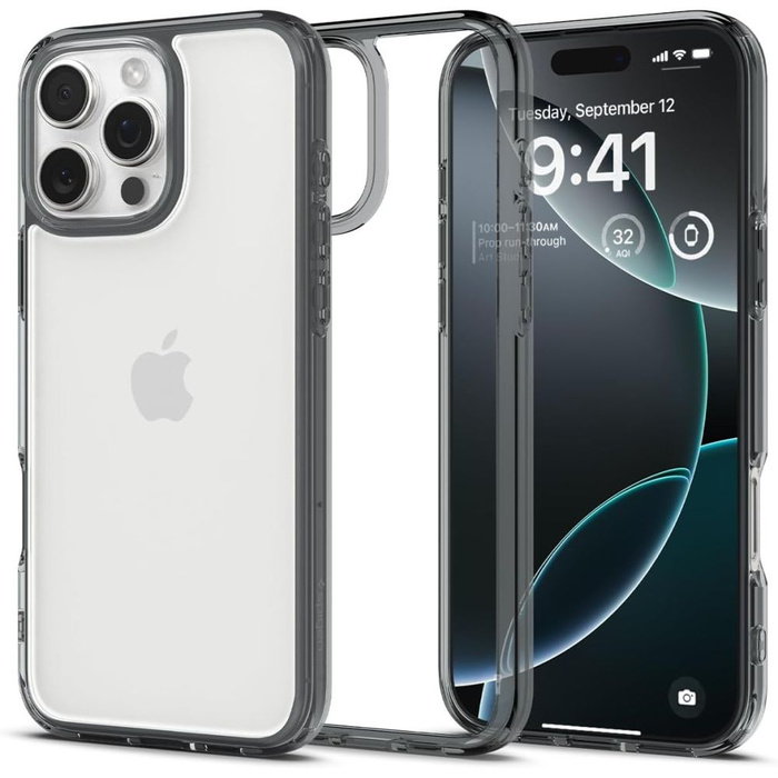 ETUI SPIGEN ULTRA HYBRID IPHONE 16 PRO SPACE CRYSTAL