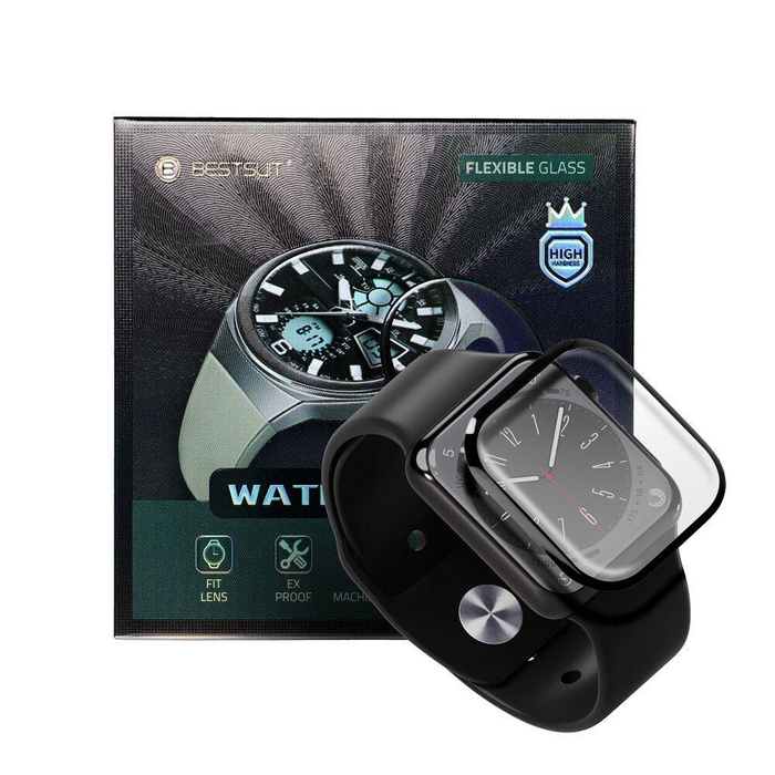 Szkło hybrydowe Bestsuit Flexible do Apple Watch series 8/9-41mm