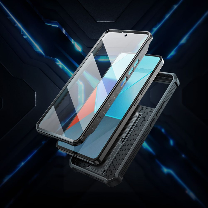 Etui Tech-protect Kevlar Cam+ Xiaomi Redmi Note 13 Pro 5g / Poco X6 5g Black