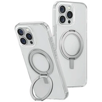 Etui UNIQ Swivix do iPhone 16 Pro Max    360 Rotating Kickstand przezroczysty