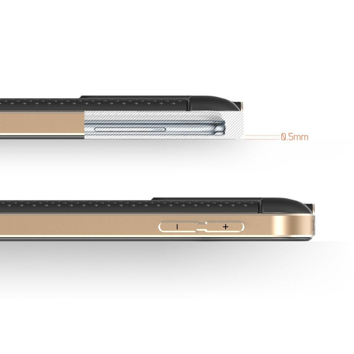 Etui Samsung Galaxy S5 VERUS Iron Shield Silver Jak Spigen SGP Pokrowiec