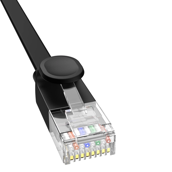 Kabel sieciowy Baseus Ethernet RJ45, Cat.6, 30m (czarny)