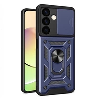 Etui Hybrid Armor Camshield do Samsung Galaxy A25 pancerne z osłoną na aparat - niebieskie