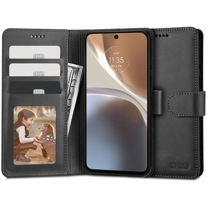 TECH-PROTECT WALLET MOTOROLA MOTO G32 BLACK