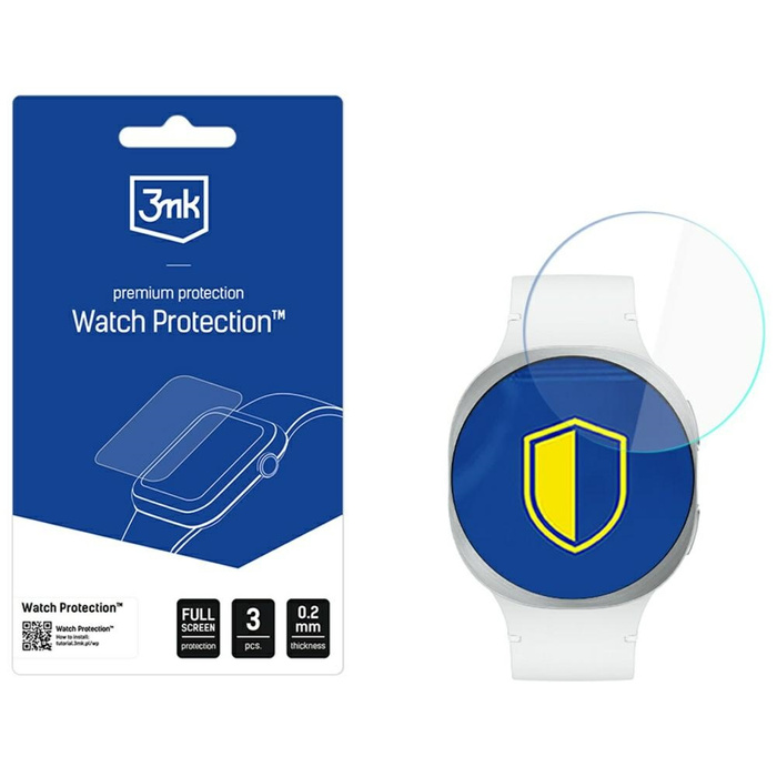 Szkło hybrydowe 3MK Samsung Galaxy Watch 8 40mm FlexibleGlass