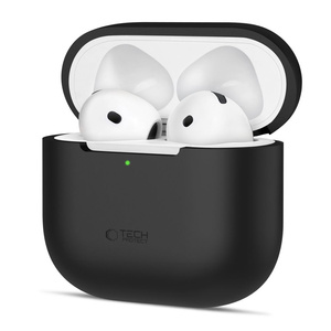 TECH-PROTECT SILICONE APPLE AIRPODS 4 BLACK