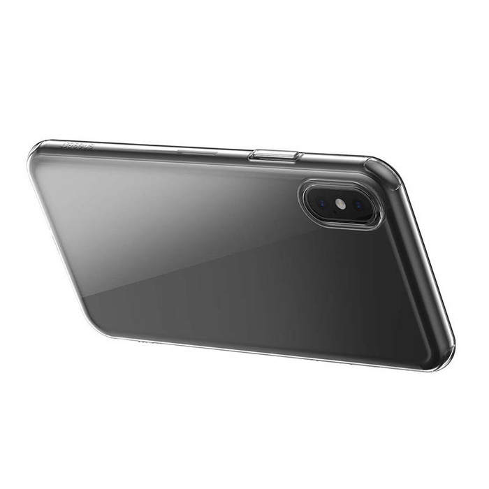 Etui Przeźroczyste Etui Baseus Simple do iPhone XS Case