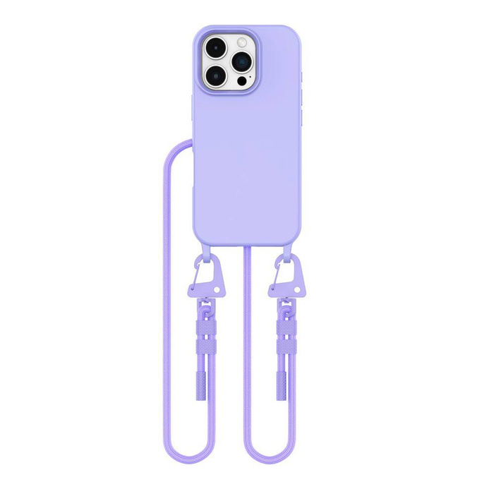 Etui Tech-protect Magnecklace Magsafe iPhone 16 Pro Max Lavender