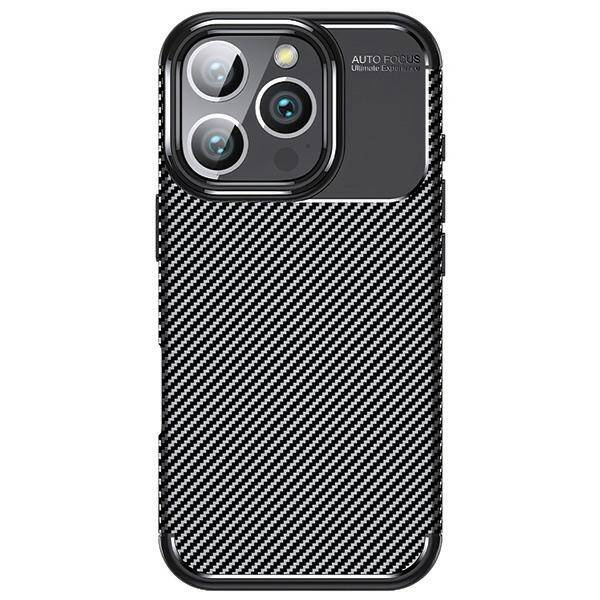 Beline Etui Carbon Armor iPhone 16 Pro 6.3" czarny/black box