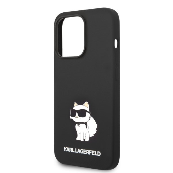 Etui KARL LAGERFELD Apple iPhone 14 Pro Max Silicone Choupette Czarny Hardcase