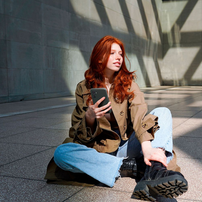 Etui SPIGEN Liquid Air Galaxy A54 5G Abyss Green