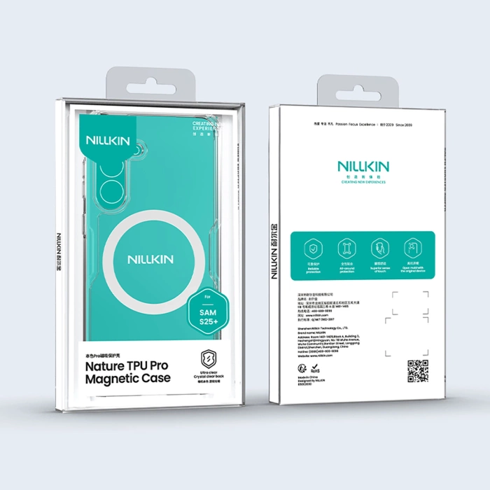 NILLKIN NATURE PRO MAGNETIC SAMSUNG S25+ CLEAR / PRZEŹROCZYSTY