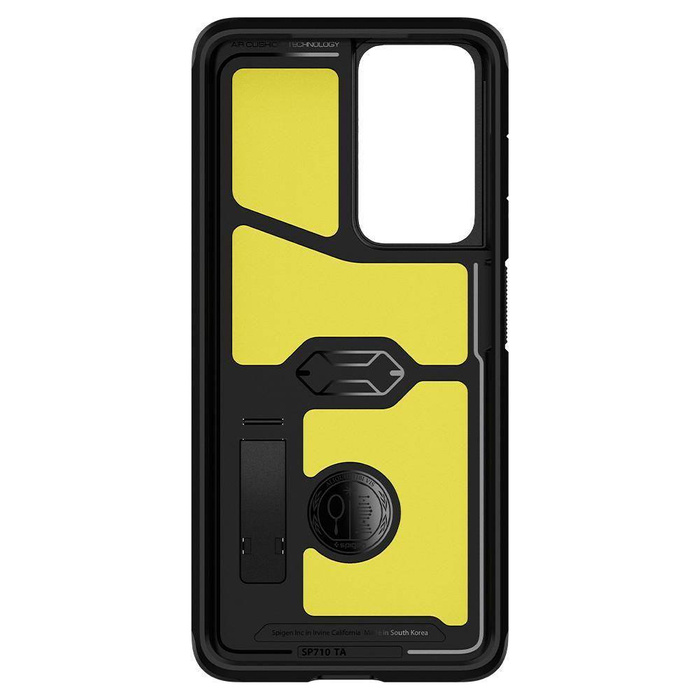 Etui SPIGEN Galaxy S21 Ultra Tough Armor Black Czarne Case