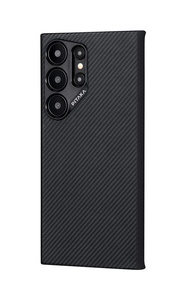 Pitaka MagEZ 4 case, black/grey - Samsung Galaxy S24 Ultra