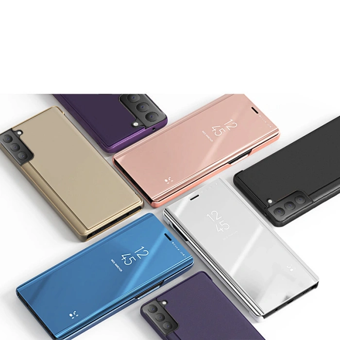 Clear View Case futerał etui z klapką Xiaomi Mi 11 czarny