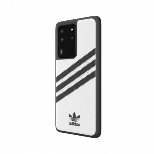Etui Adidas OR Moudled Case PU Sam G988 S20 Ultra biało-czarny/white-black 38624
