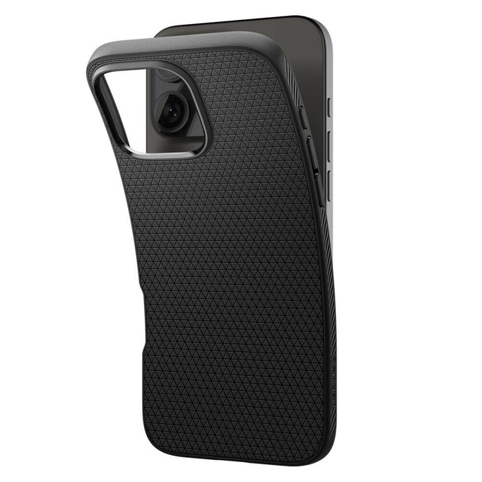 ETUI SPIGEN LIQUID AIR IPHONE 16 PRO MATTE BLACK