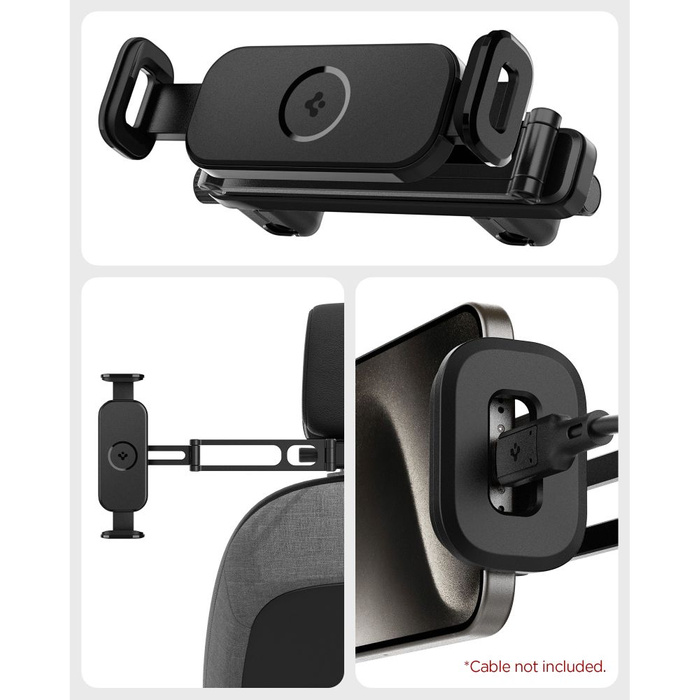 UCHWYT SPIGEN ONETAP UTS45 UNIVERSAL HEADREST CAR MOUNT BLACK
