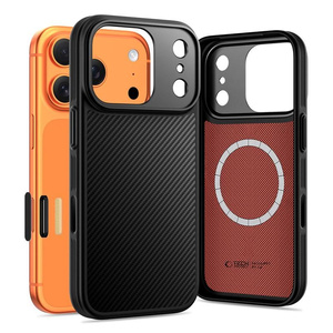 TECH-PROTECT KEVLAR ARAMID MAGSAFE IPHONE 17 PRO MAX BLACK