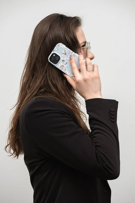FORCELL F-PROTECT Mirage futerał kompatybilny z MagSafe do IPHONE 15 Plus spring flowers