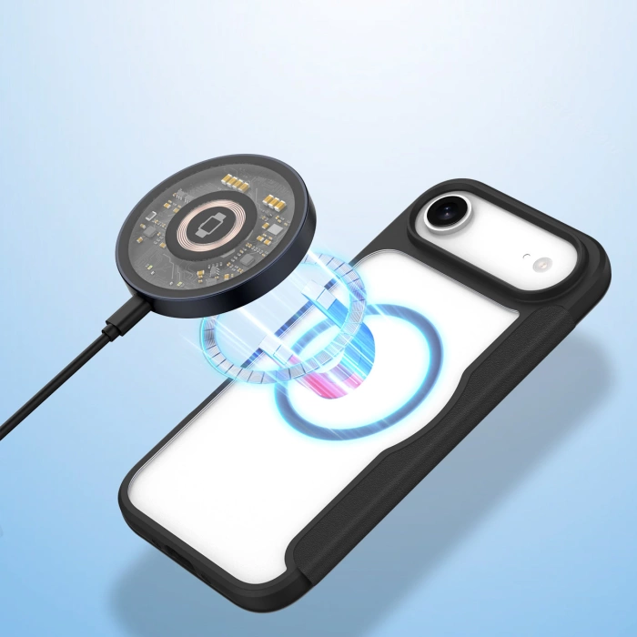 Etui Dux Ducis iPhone 17 Air Skin X Pro z portfelem MagSafe Czarne