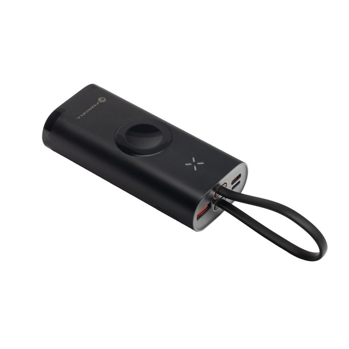 Powerbank Forcell F-Energy F10K4 PD QC3.0 3A 22,5W 10000 mAh kompatybilny z Apple Watch czarny