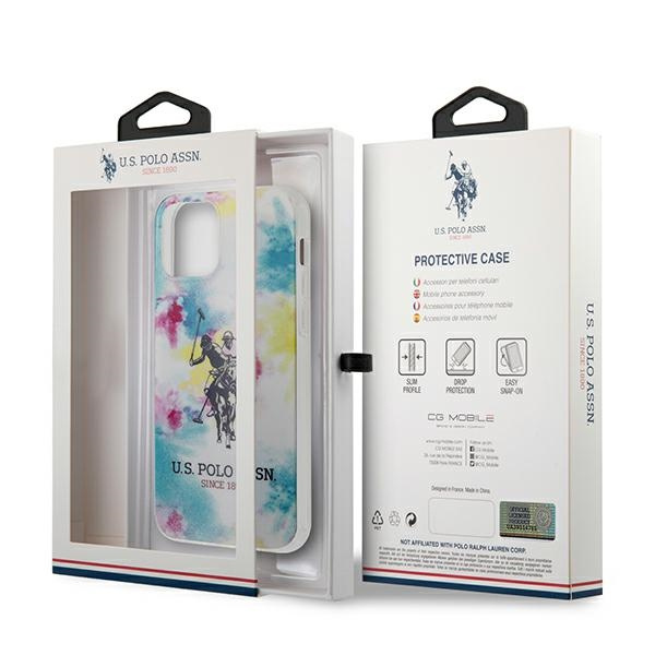 Etui US POLO Apple iPhone 12 12 Pro Tie & Dye Collection USHCP12MPCUSML Wielokolorowy Case