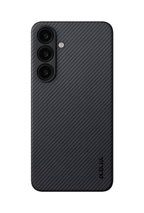 Pitaka Ultra-Slim Case, Black/Grey Twill - Sansung Galaxy S25+