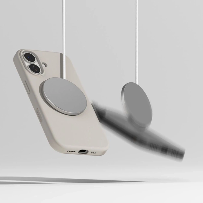 RINGKE SILICONE MAGNETIC MAGSAFE IPHONE 17 STONE