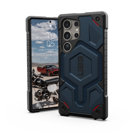 Etui UAG Monarch Pro - obudowa ochronna do Samsung Galaxy S24 Ultra 5G z wbudowanym modułem magnetycznym (kevlar mallard) Case