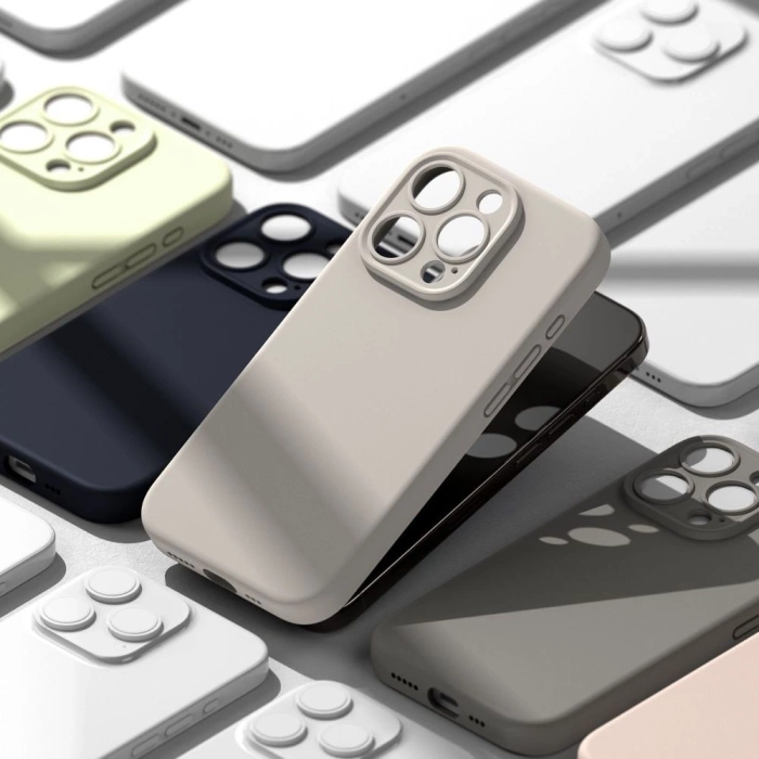 Etui Ringke Silicone Magnetic Magsafe iPhone 15 Pro Stone Case