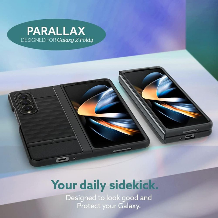Etui Caseology Parallax Galaxy Z Fold 5 Matte Black Case