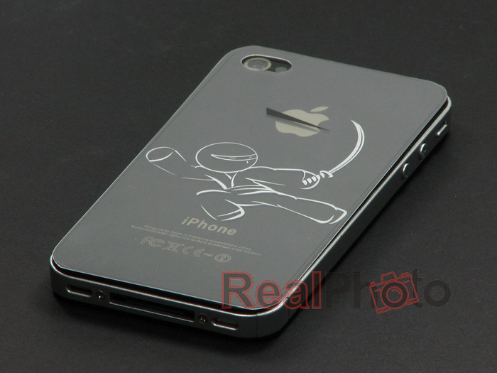 Pokrowiec Apple iPhone 4 4S Thumbsup Futerał Etui  Wymienne Wsuwki Z Różnymi Wzorami 