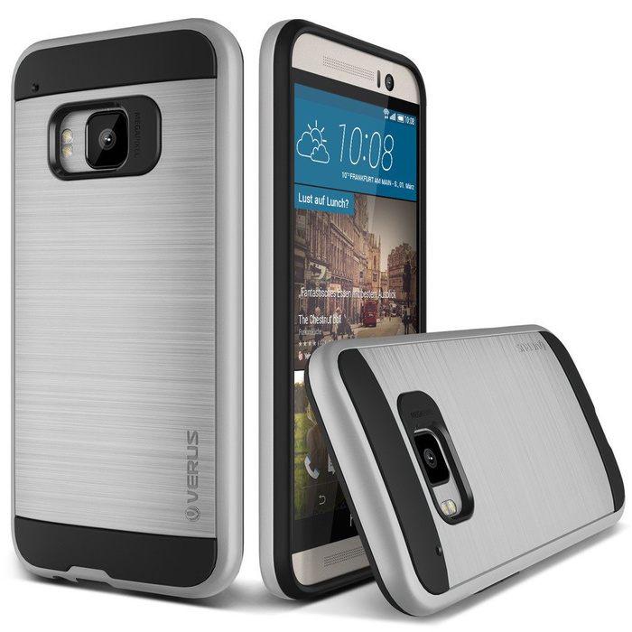 Etui HTC ONE M9 VERUS Verge Light Silver Jak Spigen SGP Pokrowiec