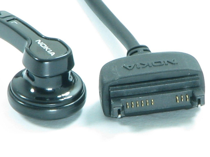 Oryginalny HF NOKIA HS-23 Black Zestaw Słuchawkowy Słuchawki 6280 E50 N73 N80 I Inne