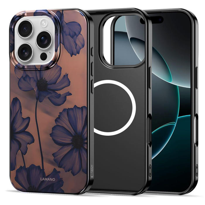 TECH-PROTECT LAMANO MAGSAFE IPHONE 16 PRO VELVET NIGHT